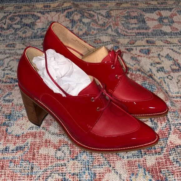 The Office of Angela Scott Miss Cleo Pointed Toe Loafer Pump SZ 39.5 NIB - Picture 2 of 10